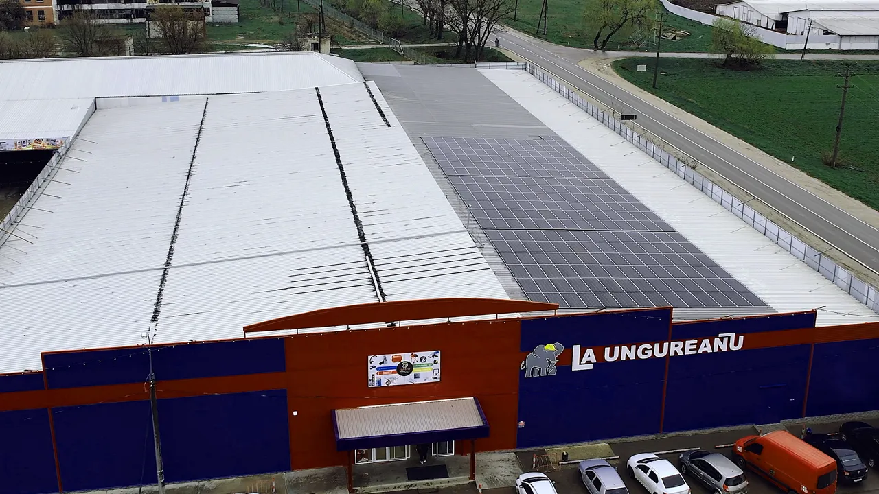Megawatt instalație panouri solare La Ungureanu